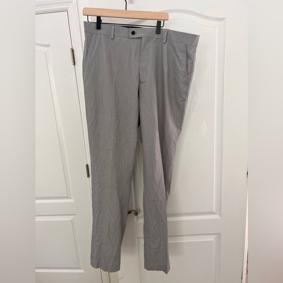 Saville Row Gray Hoxton Dress Pant SZ 38 - Picture 1 of 4